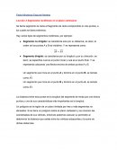 Lección 2 Segmentos rectilíneos en el plano cartesiano