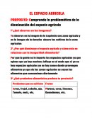 ESPACIO AGRICOLA