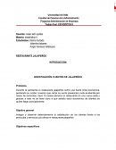 RESTAURANTE JALAPEÑOS INVESTIGACIÓN CLIENTES