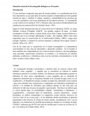 Situación actual de la Oceanografía biológica en el Ecuador