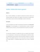 Análisis: Análisis del entorno general