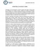 APOROFOBIA, EL RECHAZO AL POBRE