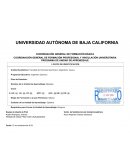 COORDINACIÓN GENERAL DE FORMACIÓN PROFESIONAL Y VINCULACIÓN UNIVERSITARIA PROGRAMA DE UNIDAD DE APRENDIZAJE