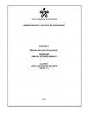 Métodos de control de inventario