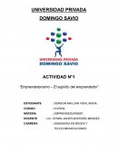 Emprendedurismo - El Espiritu de un Emprendedor