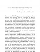 EL BULLYING Y LA EDUCACIÓN PARA LA PAZ