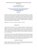 MÉTODOS DE SEPARACIÓN Y PURIFICACIÓN DE COMPUESTOS ORGÁNICOS POR DESTILACIÓN