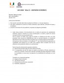 Taller #1 – INGENIERIA ECONÓMICA