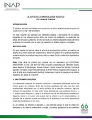 EL ARTE DE LA MANIPULACIÓN POLÍTICA