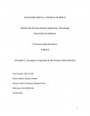 Concepto e Importancia del Proceso Administrativo