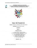 ASESORIAS- COMISIONES. CASO DE ESTUDIO Nº 5 - DEL TOMATE S.A