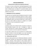 ANÁLISIS INTERPRETATIVO: INTRODUCCIÓN AL DERECHO DE ARBITRAJE PERUANO