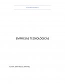 Análisis empresas tecnológicas