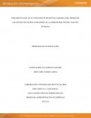 IMPLEMENTACION DE ACTIVIDADES DE BIENESTAR LABORAL PARA DISMINUIR LOS NIVELES DE ESTRÉS