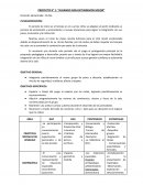 PROYECTO N° 1: “JUGANDO NOS ENTENDEMOS MEJOR”