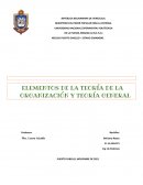 El contrate de la organizacion y la gerencia