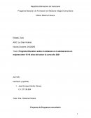 Programa Educativo sobre el embarazo en la adolescencia en mujeres entre 15-18 años del sector la curva año 2021