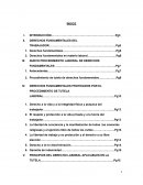 TUTELA LABORAL DE DERECHOS FUNDAMENTALES