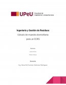 Cálculo de muestra domiciliaria para un ECRS