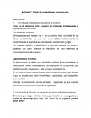 DISEÑO DE ACTIVIDADES POR COMPETENCIAS