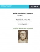 Cuatro reflexiones sobre la ética profesional
