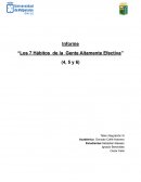 Informe los 7 habitos de la gente altamente efectiva