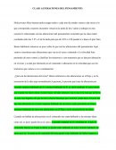 CLASE ALTERACIONES DEL PENSAMIENTO