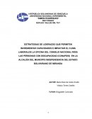 ESTRATEGIAS DE LIDERAZGO QUE PERMITEN INCREMENTAR CAPACIDADES E IMPACTAR EL CLIMA LABORAL