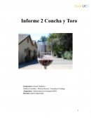 Informe 2 Concha y Toro