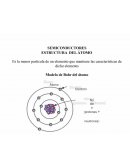 SEMICONDUCTORES ESTRUCTURA DEL ÁTOMO