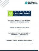 Actividades de enseñanza y aprendizaje