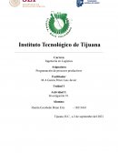 Programación de procesos productivos