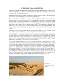 TERRITORIO COMO ARQUITECTURA