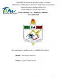Herramientas para la observación y el análisis de la práctica