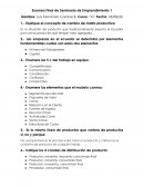Examen Parcial Emprendimiento
