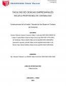 Consecuencias de la Evasión Tributaria en las Mypes en Tiempos de Pandemia