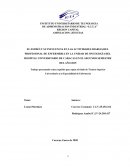 EL ESTRÉS Y SU INFLUENCIA EN LAS ACTIVIDADES DIARIAS DEL PROFESIONAL DE ENFERMERIA