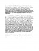 La comunicación es el factor principal de la humanidad