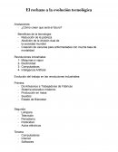 Rechazo a la evolución tecnológica