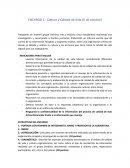 Cultura y Calidad de Vida (6 de octubre)