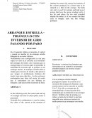 ARRANQUE ESTRELLA – TRIANGULO CON INVERSOR DE GIRO PASANDO POR PARO