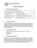 INFORME PSICOPEDAGÓGICO: NIÑA, 8 AÑOS DE EDAD