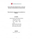 Discriminación, segregación de una población no deseada