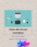 Usos del círculo cromático