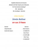 Simón Bolívar y Sus 3 Fases