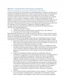 Fundamentos y principios de finanzas corporativas