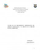 ANÁLISIS DE LOS PROCEDIMIENTOS ADMINISTRATIVOS DEL COMERCIO INTERNACIONAL Y SU IMPACTO EN EL MERCADO NACIONAL, PERIODO 2020