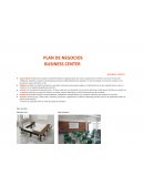 Estudio de mercado BUSINESS CENTER