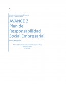 Plan de Responsabilidad Social Empresarial