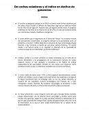 De coches voladores y el índice en declive de ganancias